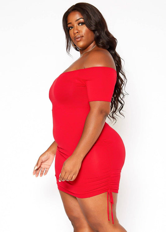 Halle Off Shoulder Dress