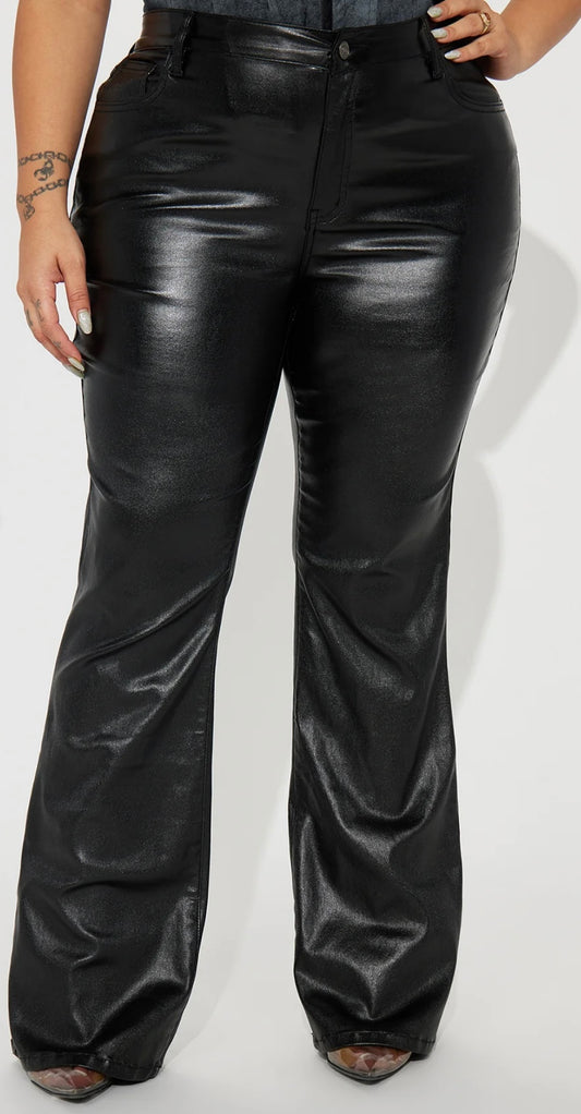 Claire Faux leather Pants