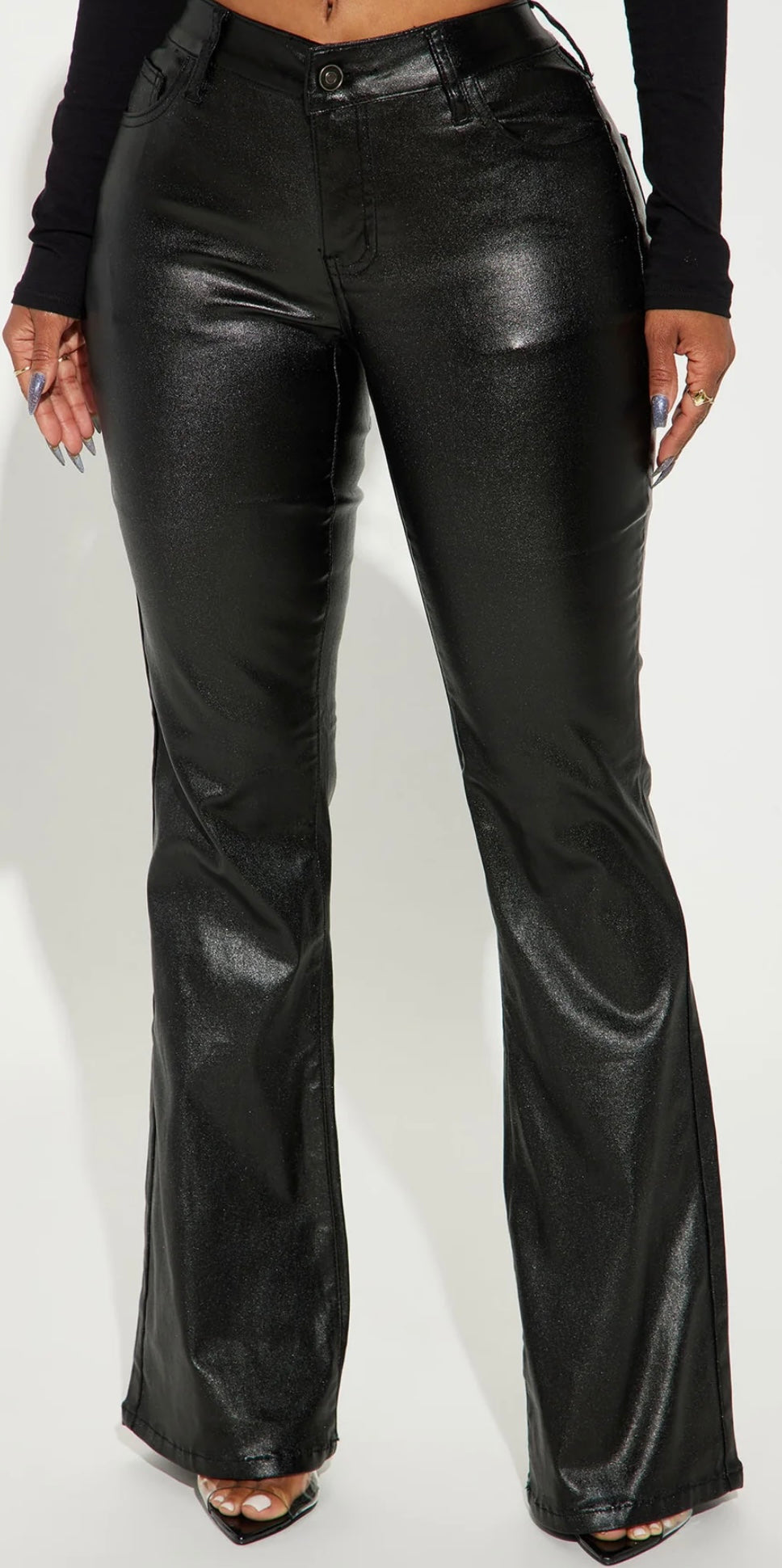 Claire Faux leather Pants