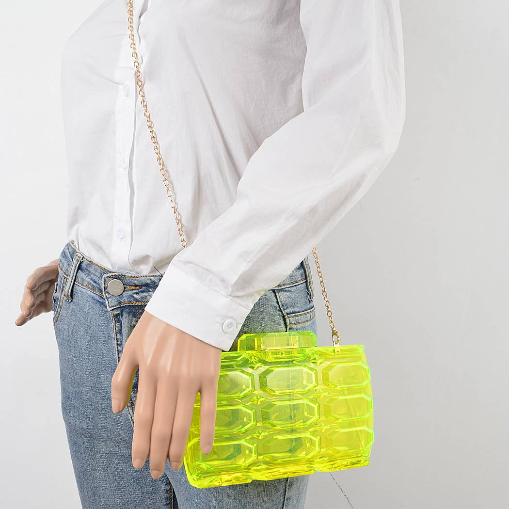 Neon Night Clutch