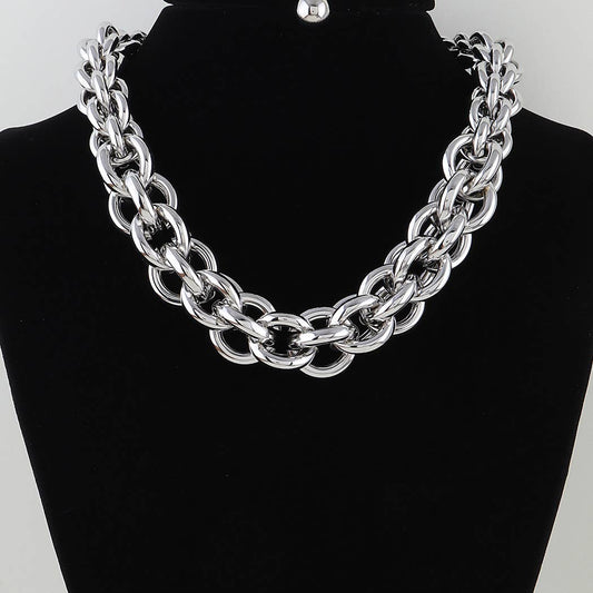 Multi Chain Link Necklace KS7184