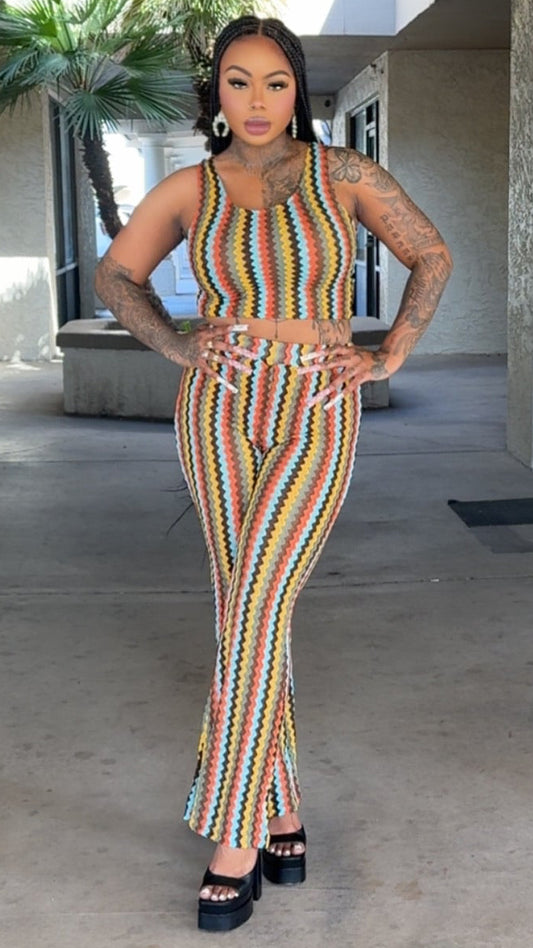 Crochet Pant Set