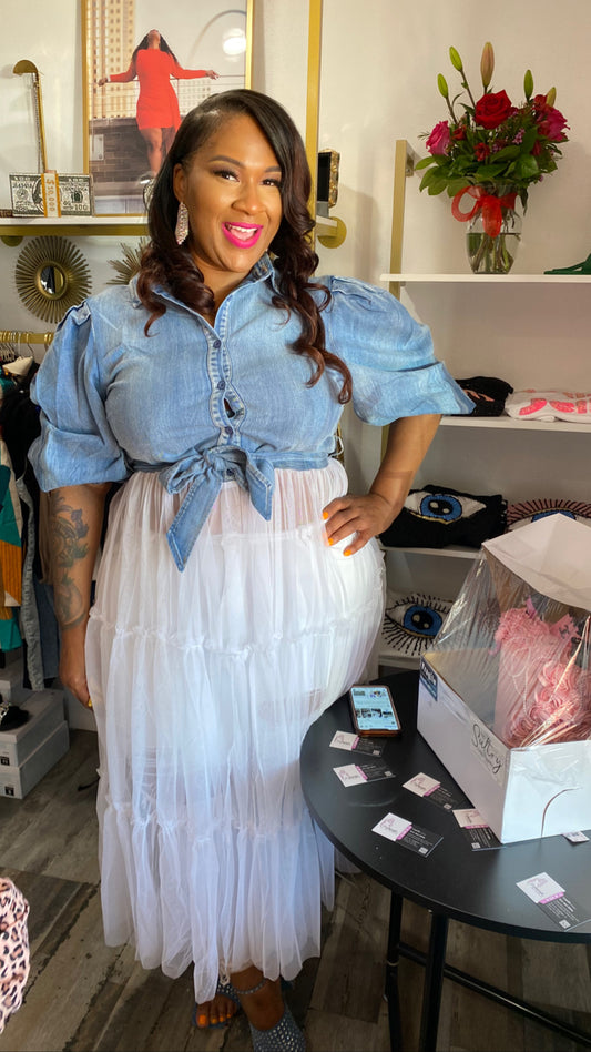 Grand Entrance Maxi Top