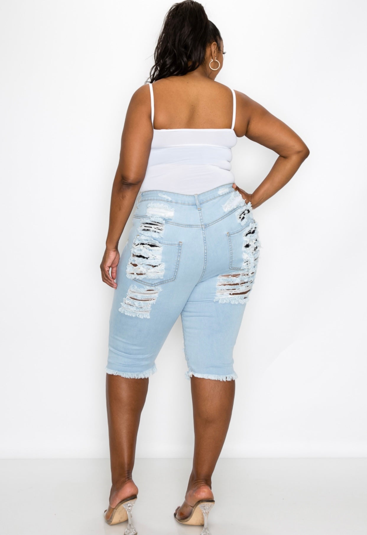 Feeling Herself Bermuda Shorts