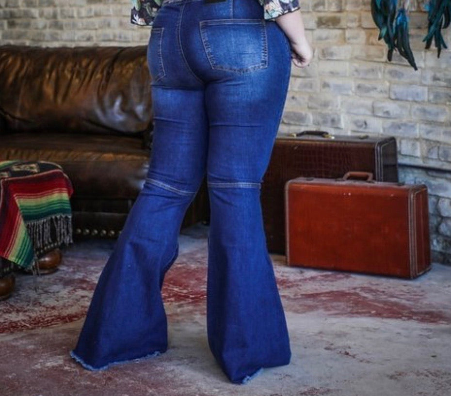 Bell bottoms jeans