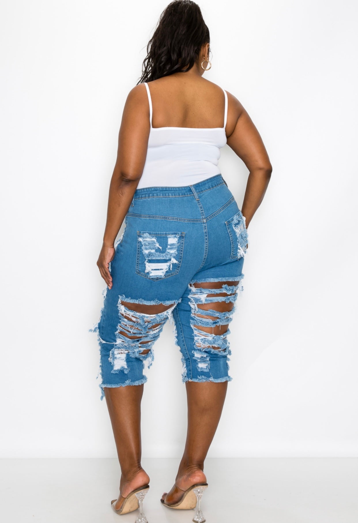 Feeling Herself Bermuda Shorts