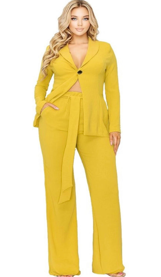Boss Lady Pant Suit