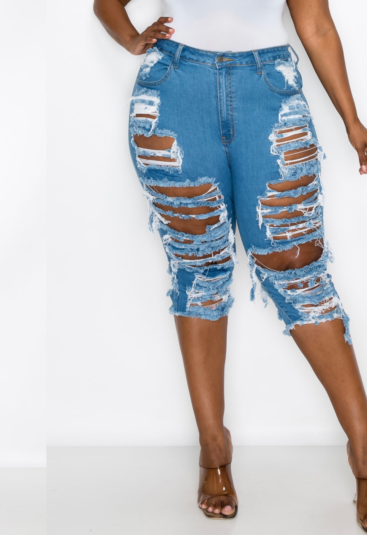 Feeling Herself Bermuda Shorts