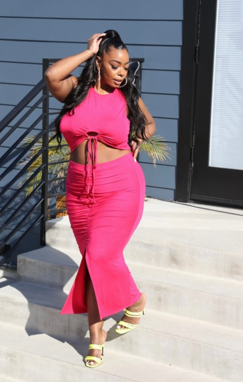 Pipe Down Skirt Set