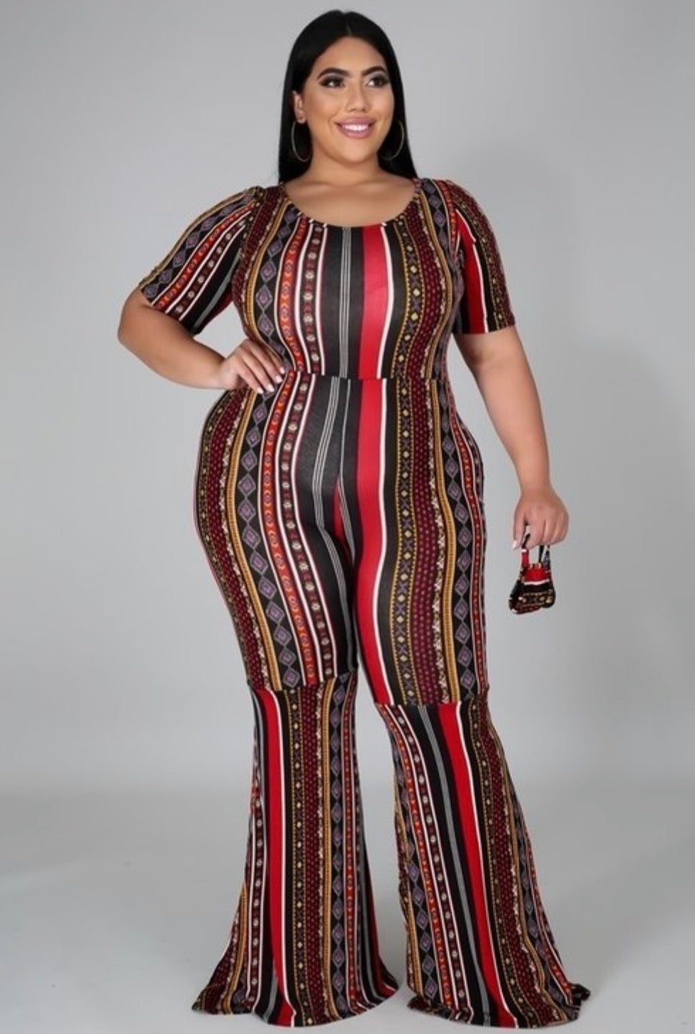 Jumpsuit with matching mask