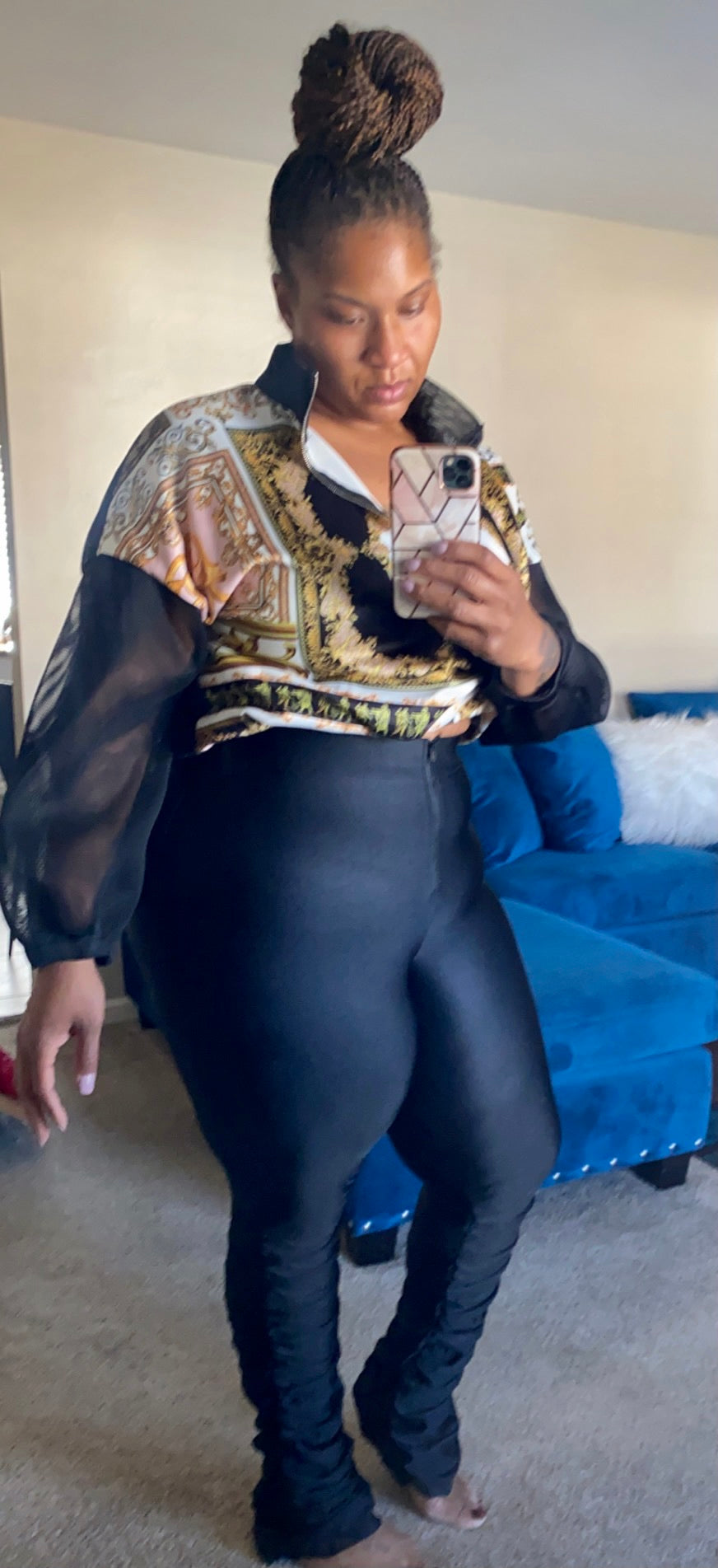 Stacked High Waist Leggings/Pants