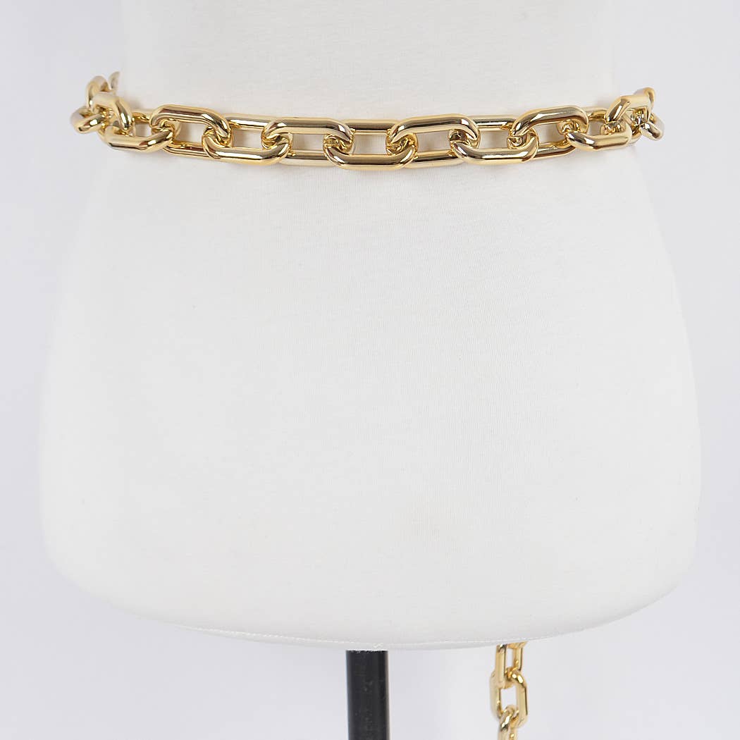 Oversized Plus Size Chain Belt