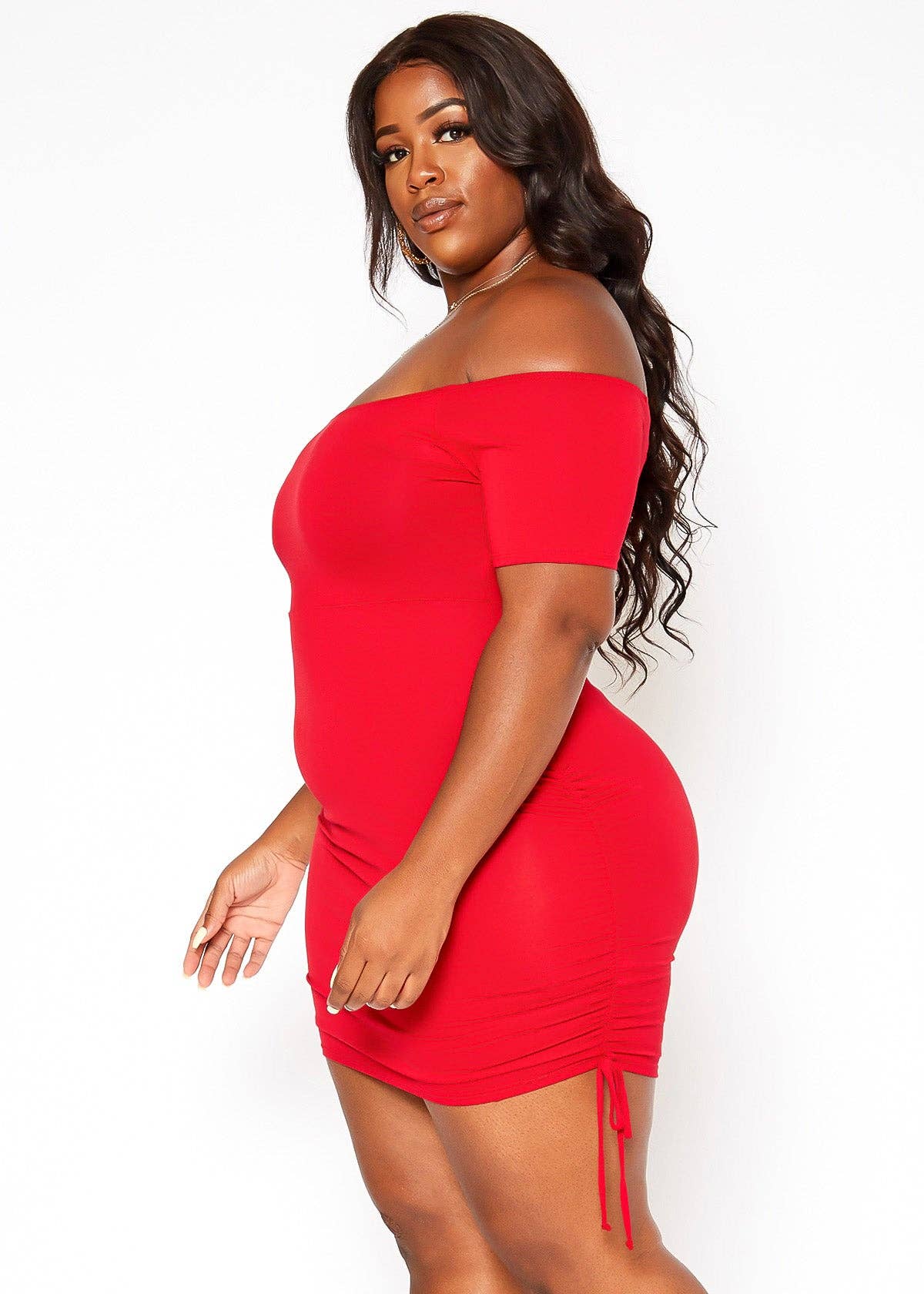 Halle Off Shoulder Dress