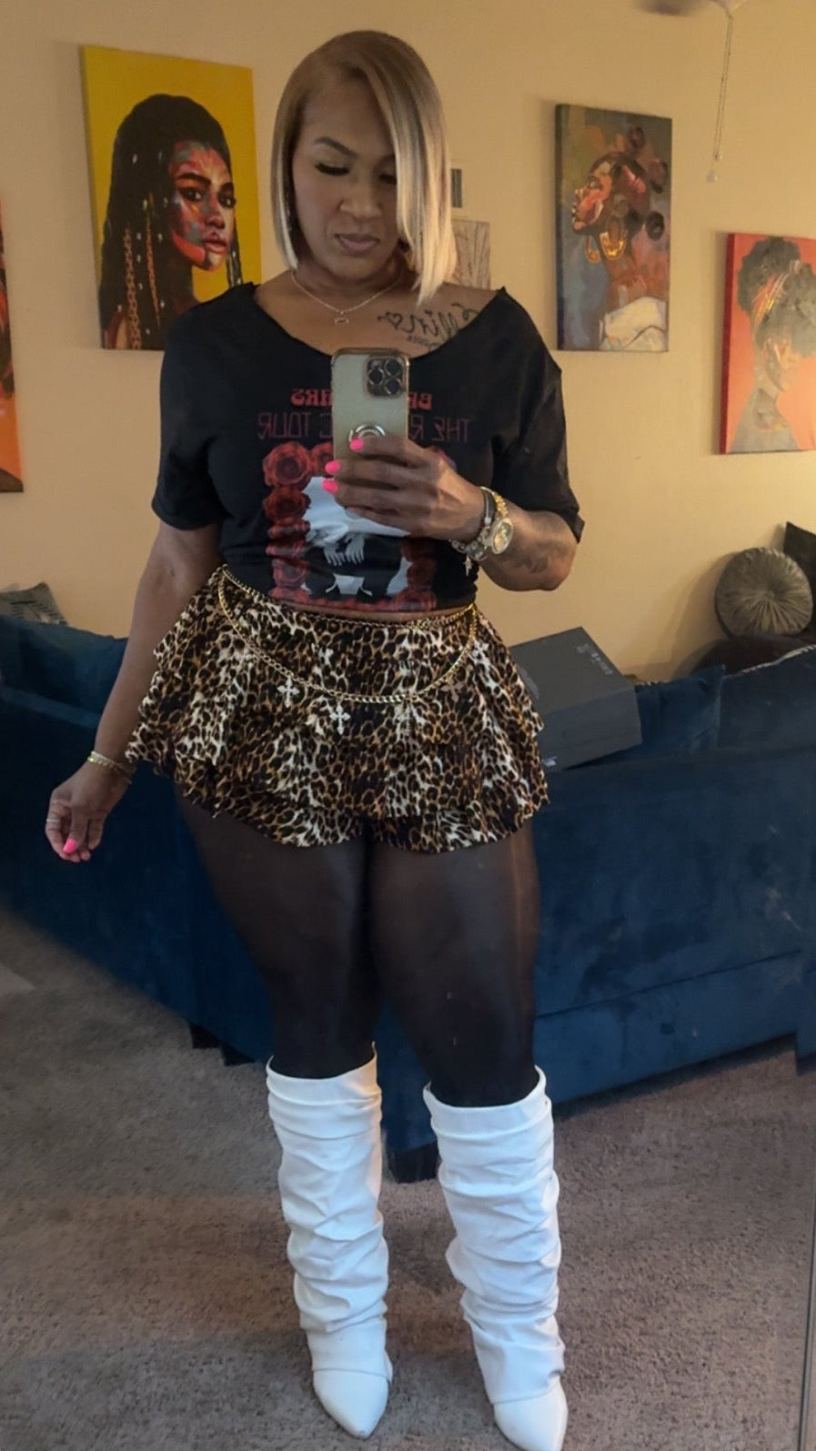 Ruffle Shorts