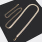 Rhinestone Plus Size Chain Belt