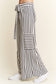 STRIPE WIDE LEG PANTS