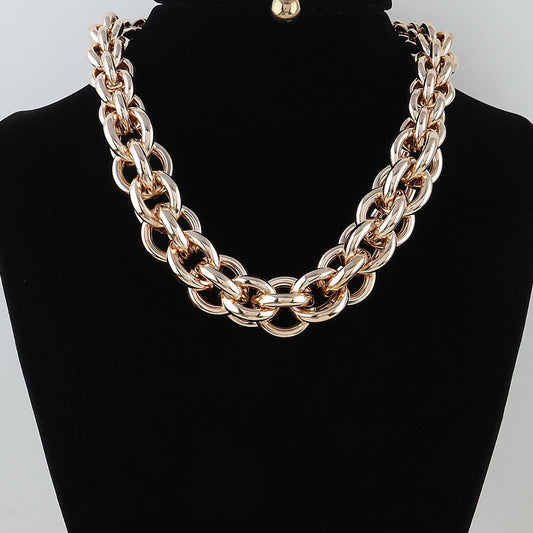 Multi Chain Link Necklace KS7184