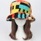 Multi Color Fur Bucket Hat