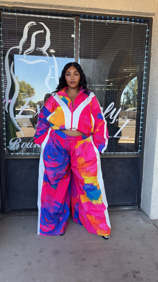 Pretty & Paid Track Suit Set