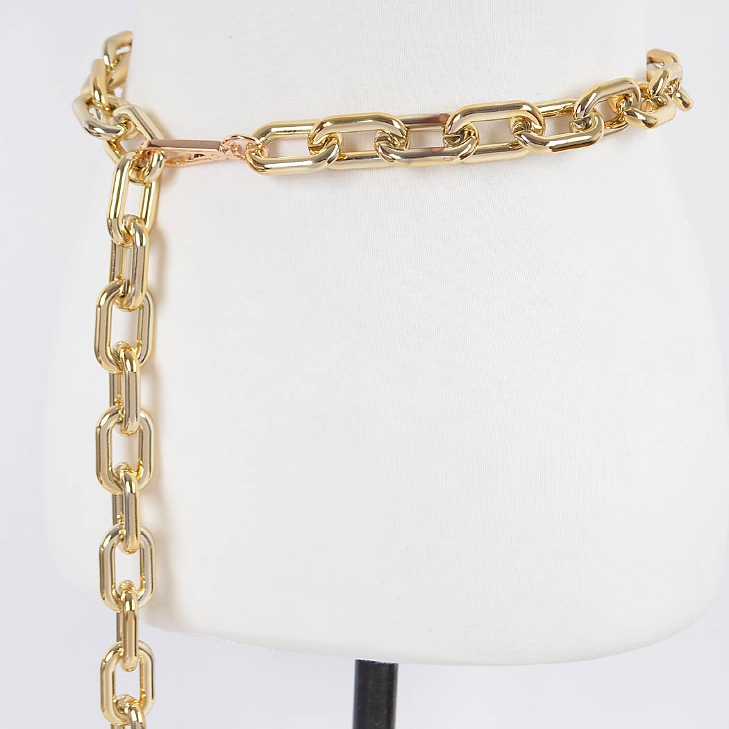 Oversized Plus Size Chain Belt
