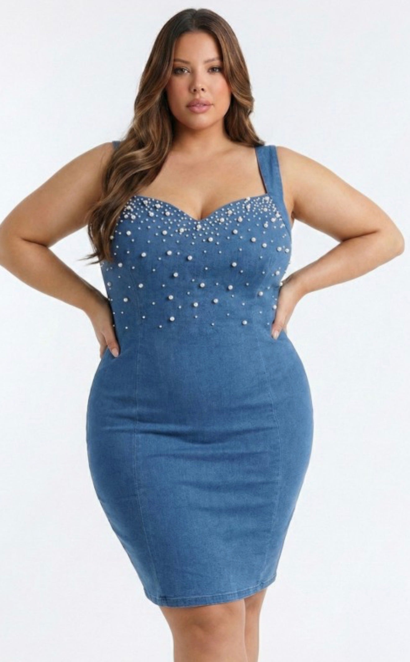 Pretty & Paid Denim Dress