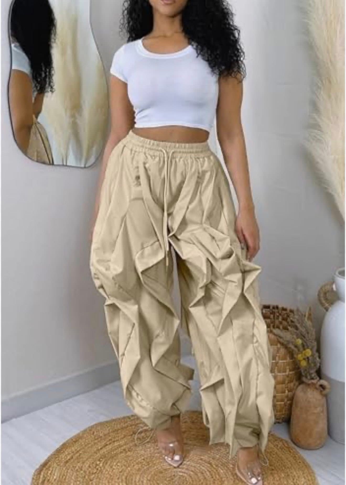 Soft Life Ruffle Jogger Pants