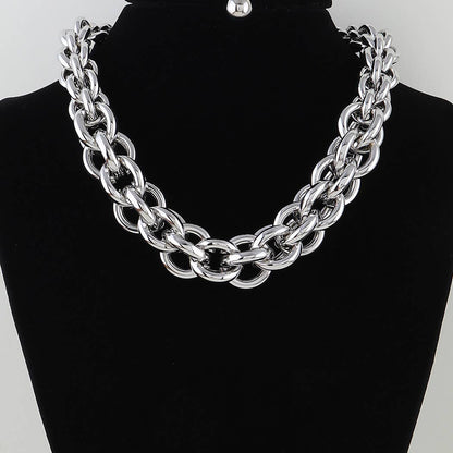 Multi Chain Link Necklace KS7184