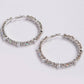 Luxury Stones Hoop Earrings