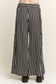 STRIPE WIDE LEG PANTS