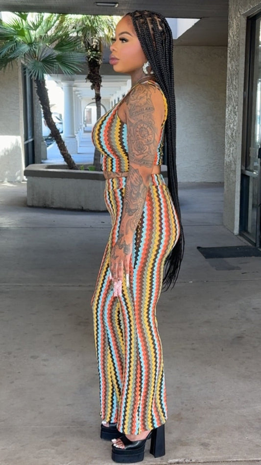 Crochet Pant Set