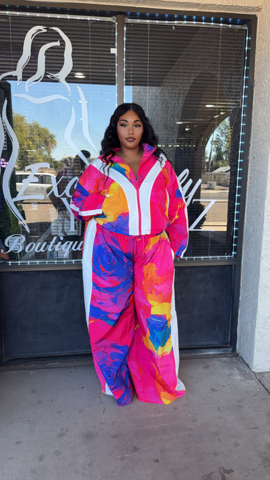 Pretty & Paid Track Suit Set