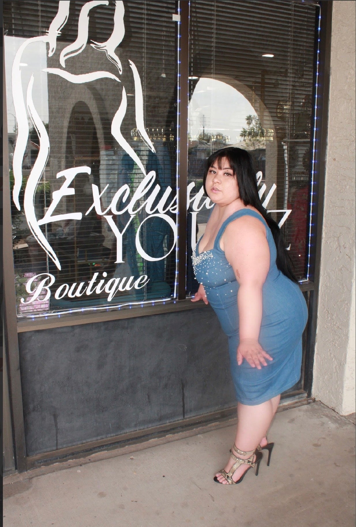 Pretty & Paid Denim Dress