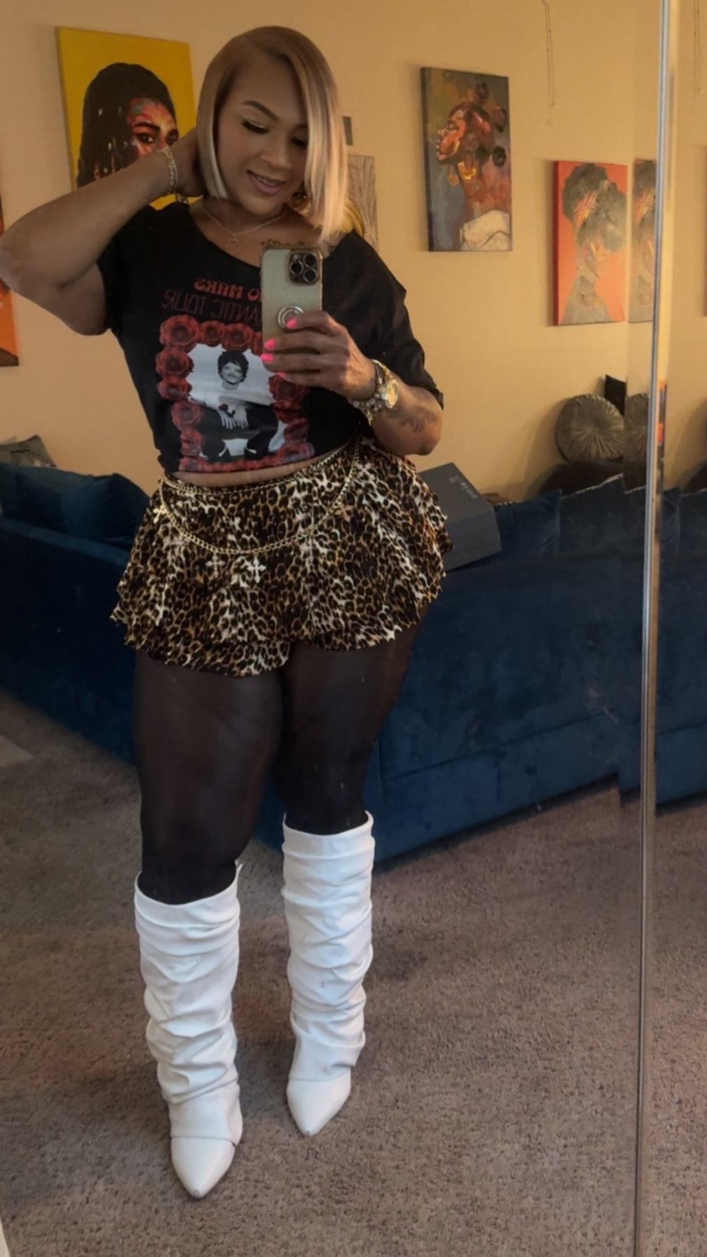 Ruffle Shorts