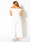 Bella Off Shoulder Wide Leg Jumpsuit