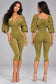 MINERAL WASH ULTRA RUCHED CAPRI ROMPER