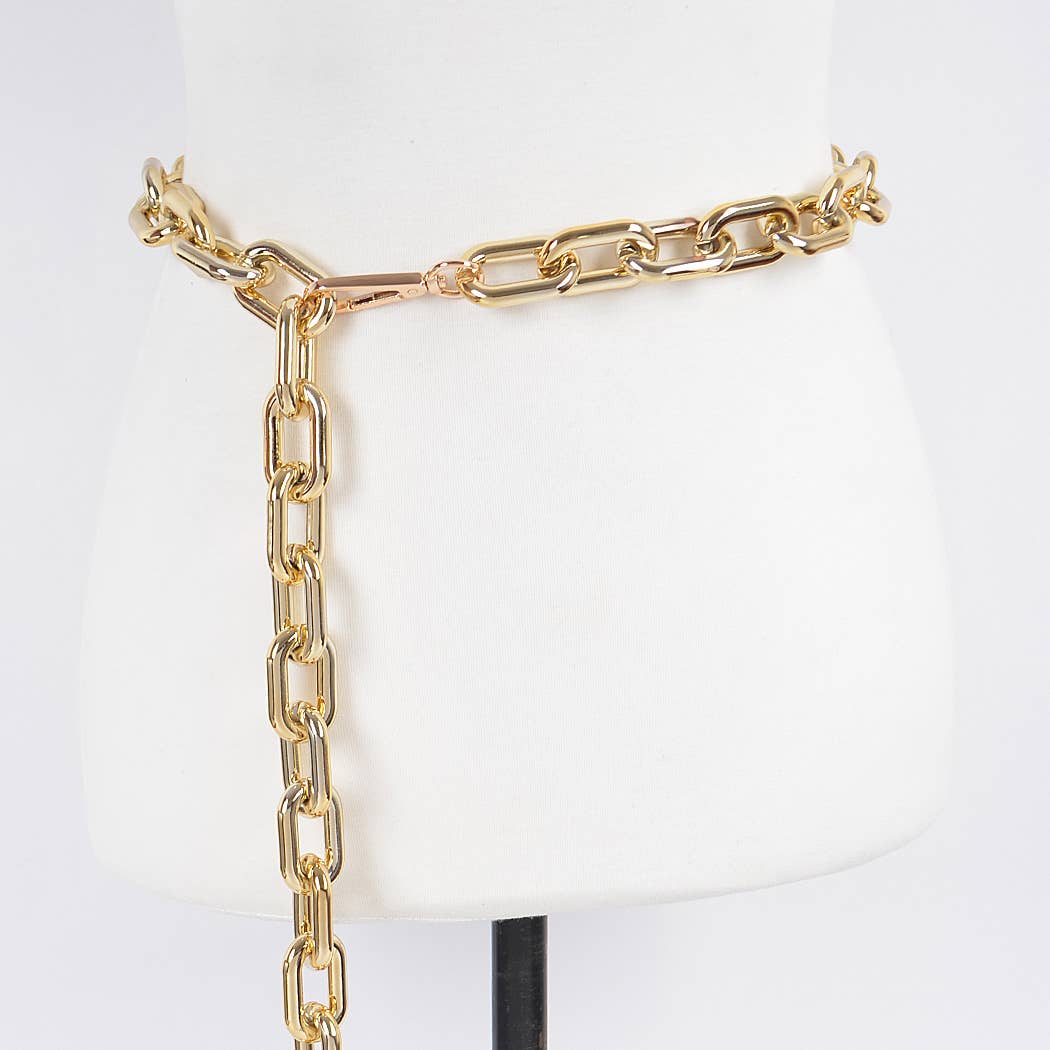 Oversized Plus Size Chain Belt