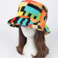 Multi Color Fur Bucket Hat