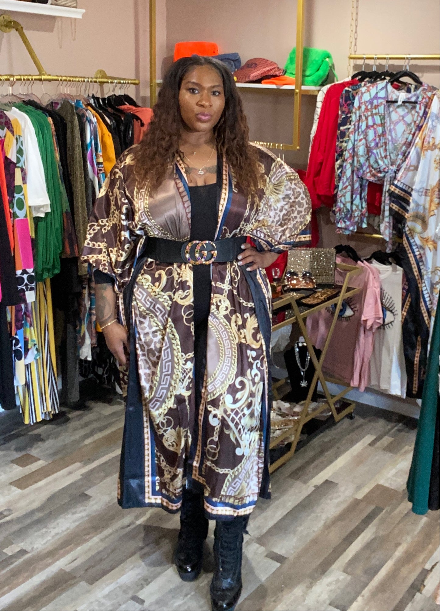 Versace On The Floor Kimono Exclusively Yourz