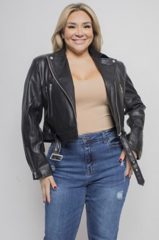 Ladies Night Biker Jacket