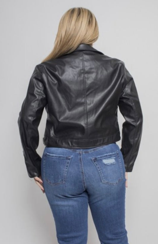 Ladies Night Biker Jacket