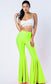 Flare leg pants Regular Size